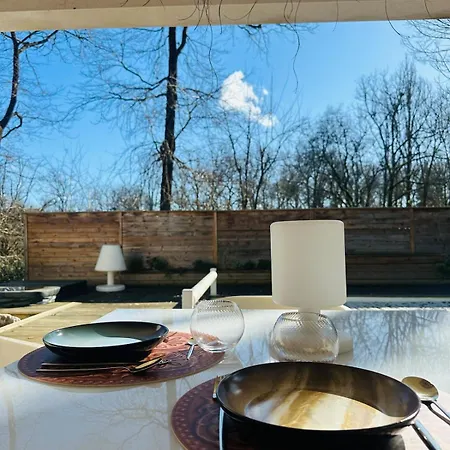 Prive, Piscine Jacuzzi Dans Les Bois *